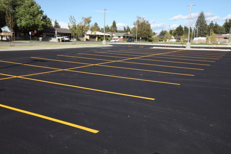 Parking Lot Painting in Alpharetta, GA