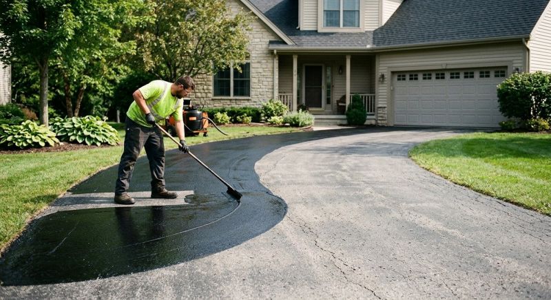Residential Driveway Sealcoating in Tampa, FL