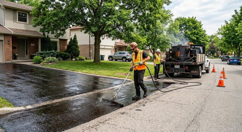 Tar Driveway Sealing in Sarasota, FL